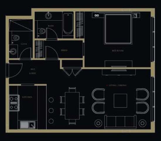 1+1 Apartment