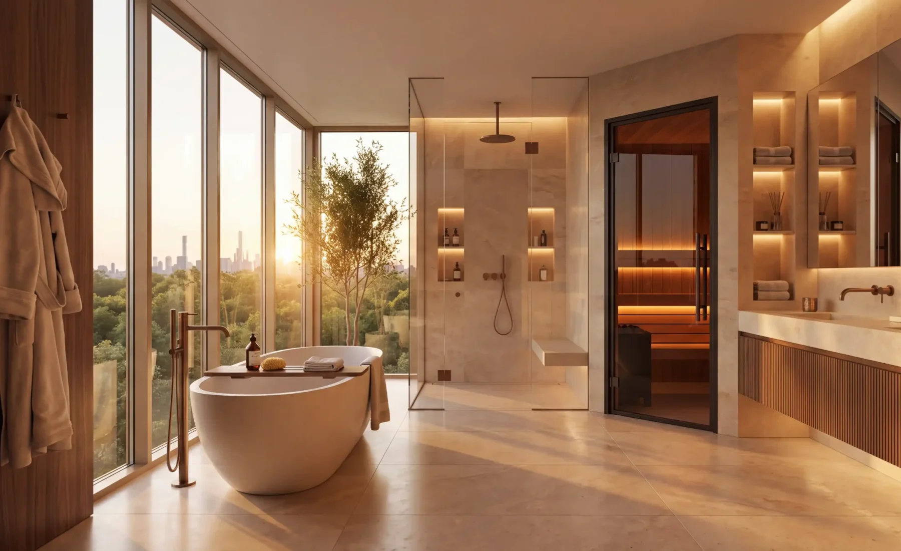 Bathroom — Developer Visual — illustrative rendering