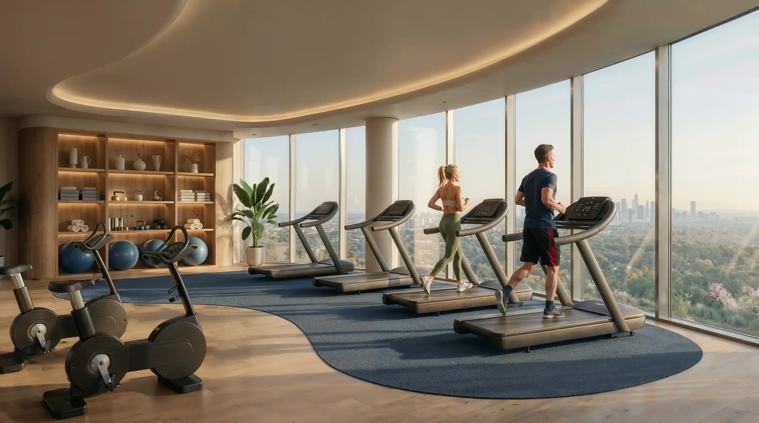 RAMS Park House Maslak — Sky Fitness Area