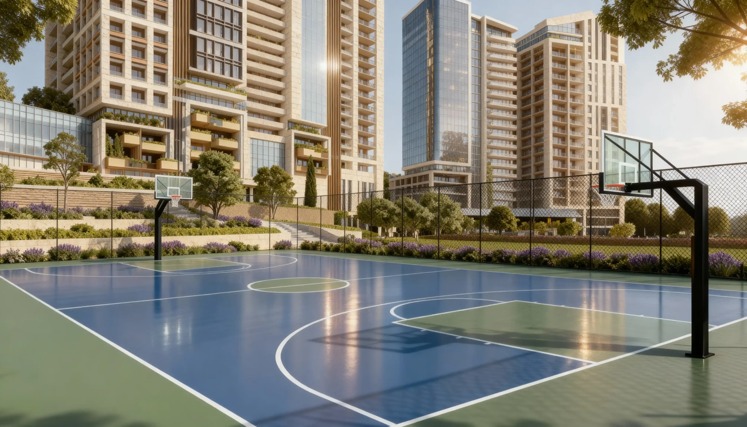 RAMS Park House Maslak — Basketball Court