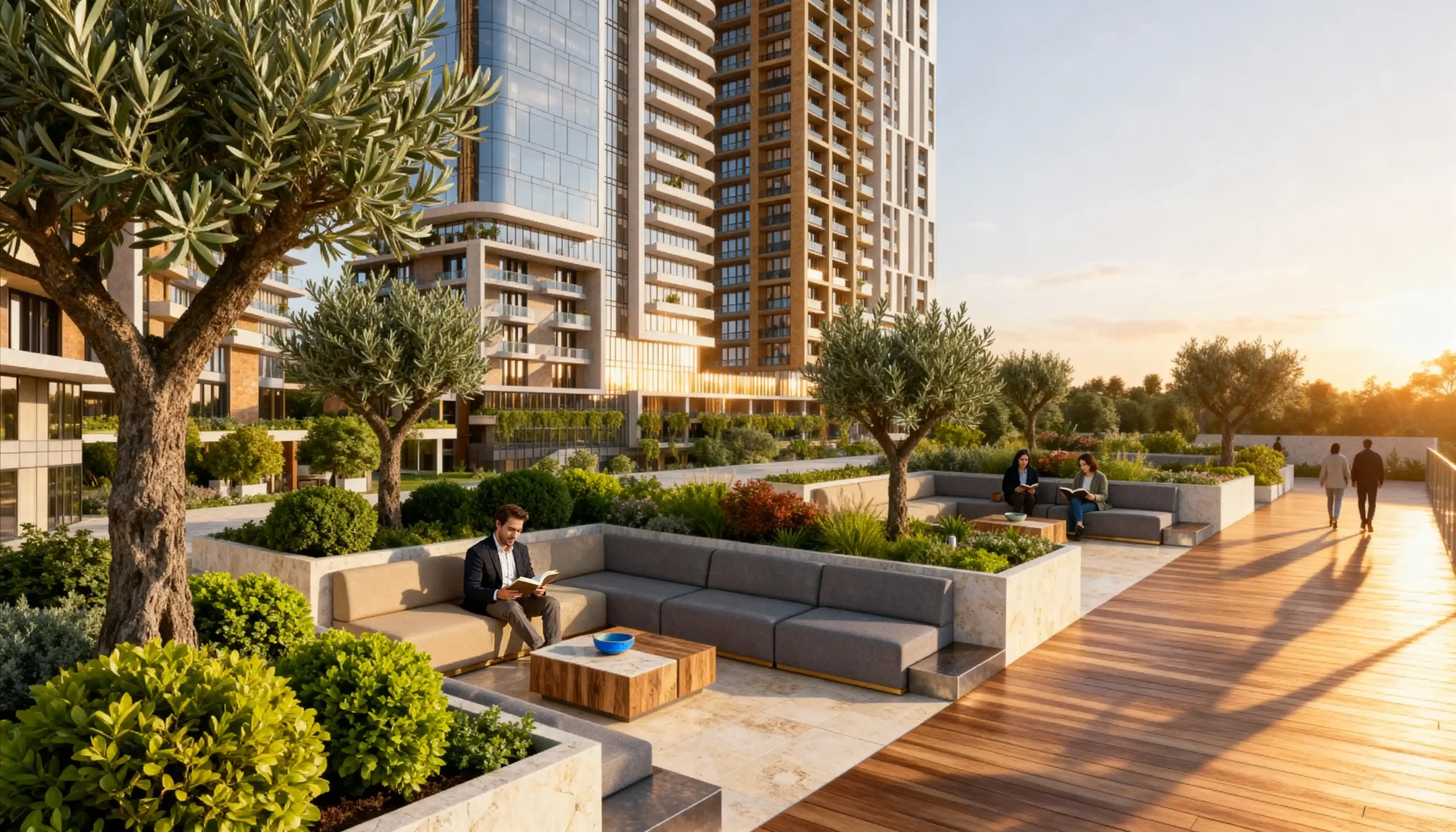 RAMS Park House Maslak — Landscaped Social Spaces