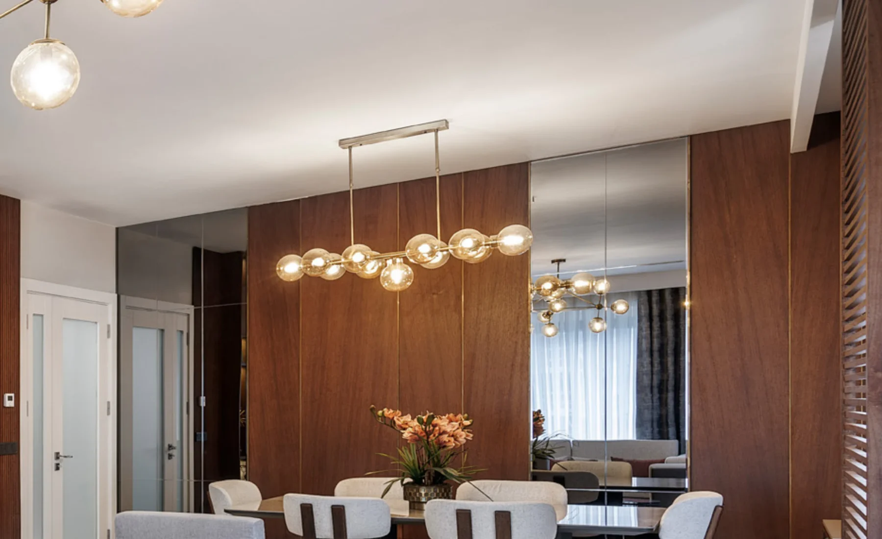 Furnished residence interior presented in the official catalogue