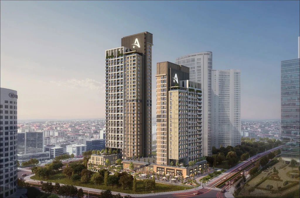 Avrupa Residence Oryapark towers in Yamanevler